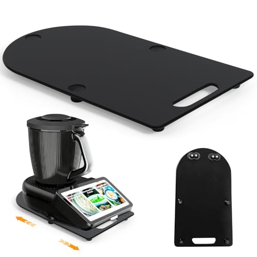 Tabla Deslizante para Thermomix TM7, Base Antideslizante para Thermomix con Ruedas 360°, Tabla para...