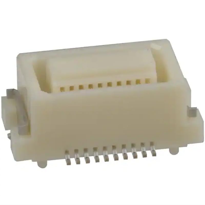 Wiring Connecting Terminals - 10pcs/Lot DF17(4.0)-20DS-0.5V(57) Conn RCPT 20POS SMD Gold Connector Receptacle, Center Strip Contacts Surface Mount Gold