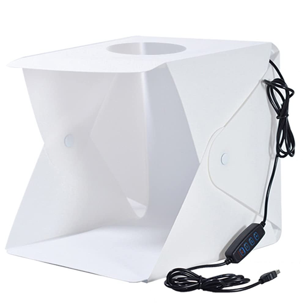 Boîte lumineuse photo 40cm avec LED réglable pour des clichés nets