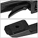 Auto Dynasty Factory Style Front Rear Outer Door Handle Compatible with Volvo 740 760 940 960 1988-1995, Driver Left Side, Textured Black