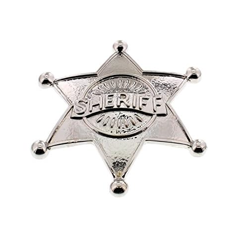 Zac's Alter Ego Fancy Dress Shiny Sheriff Badge Cover