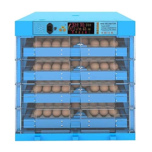 GaRcan Incubadora de Huevos, incubadora de Huevos con Sistema de Alarma automático con Pantalla de Humedad y Temperatura L para incubar Pollos, Patos, pájaros de Ganso