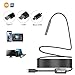 Produktbild Endoskop 5m Inspektionskamera 3 in 1 Type C/USB/Micro USB Borescope 5,5mm Halb Steif Endoskopkamera Schlange Kamera Rohrkamera Wasserdicht für Android Smartphones Tablet mit OTG+UVC und PC Laptop