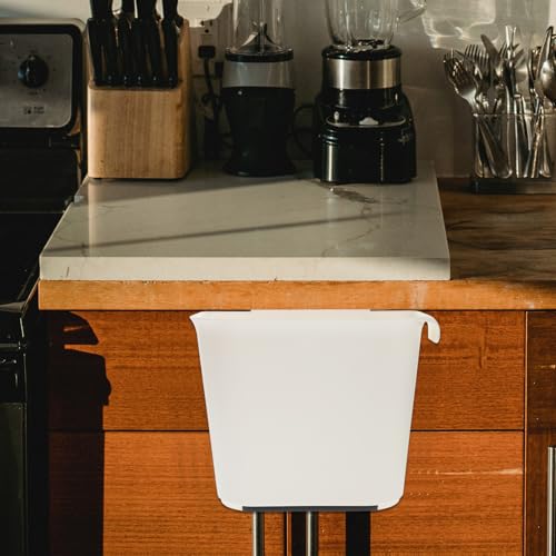 Caneca de basura colgante compacta para cocina y baño miniatura 5
