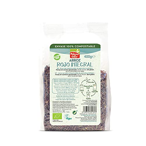 Arroz integral rojo selvático - La Finestra Sul Cielo - 400g