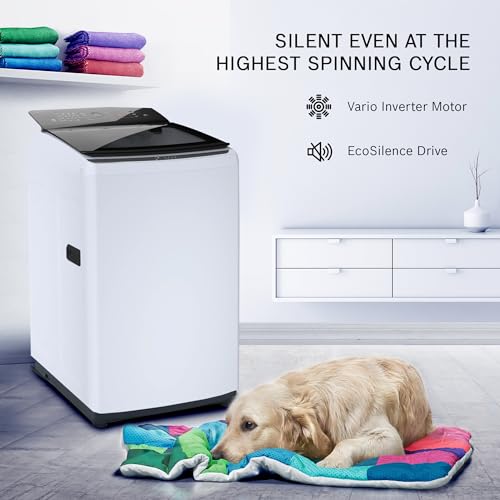Image of Bosch 7 kg 5 Star Fully-Automatic Top Loading Washing Machine (WOE701W0I, ‎White, Expert Care)