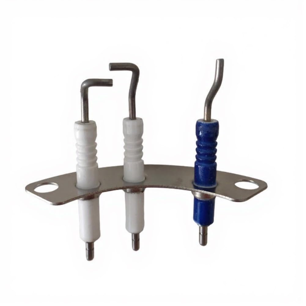 Set di elettrodi per caldaia Bosch per Buderus Logamax GB172 modelli 14-24 87181070870, per una combustione efficiente e un basso consumo di energia nel sistema di riscaldamento, facile da montare