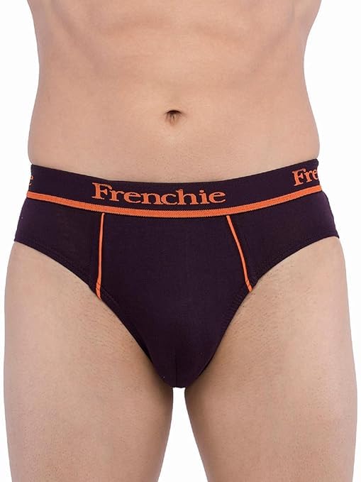 Image of VIP Men's Frenchie Pro Outer Elastic Cotton Briefs - Pack Of 3