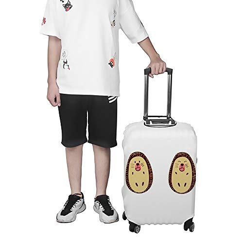 Housse de transport pour bagages hérisson protection lavable
