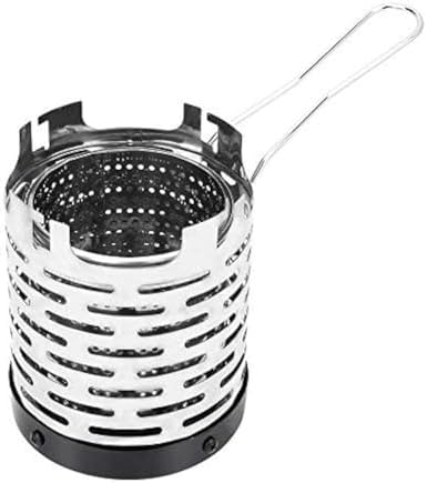 Portable Camping Heater Stove, Stainless Steel Mini Tent Heater with High Efficiency Heating & Rapid Setup Design for Outdoor Use, Compact Folding Sto image 4