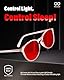 Bloomoak Blaulicht Brille, Gaming Retro Runde Brillen, lindern Augenmüdigkeit und verbessern den Schlaf, geeignet für Bildschirme (Rot - 100% - Rosa Transparenter Rahmen, Rot - Sleep Night)
