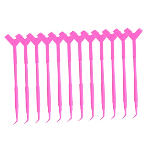 CANIGHT Tool Set 12pcs Y-Shape Brush Lash Applicator Separator Eyelash Lifter Tool