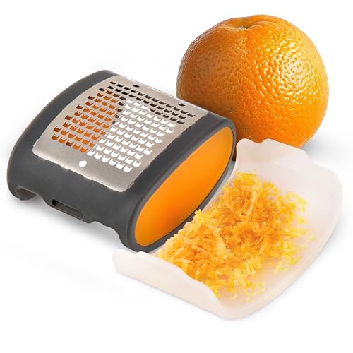 Comparison: Best Lemon Zester Tool 7 PrepWorks Pocket Citrus Zester – Compact, Stainless Steel Zester for Grating Citrus, Easy to Use, BPA-Free, Ergonomic Handle