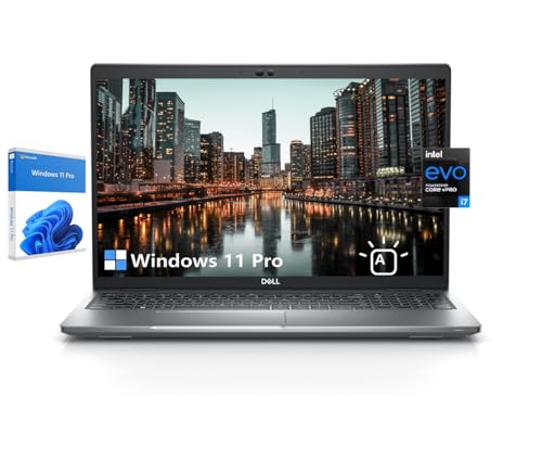 Dell Latitude 5530 15.6” HD Business Laptop Computer, 12th Gen