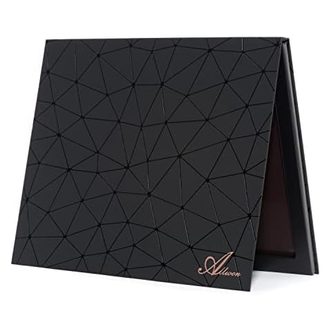 Allwon Extra Large Magnetic Palette Empty Makeup Palette for Eyeshadow Lipstick Blush Powder (Diamond shape) Cover