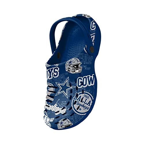 Image of FOCO Arizona Cardinals NFL Mens Historic Print Clog with Strap