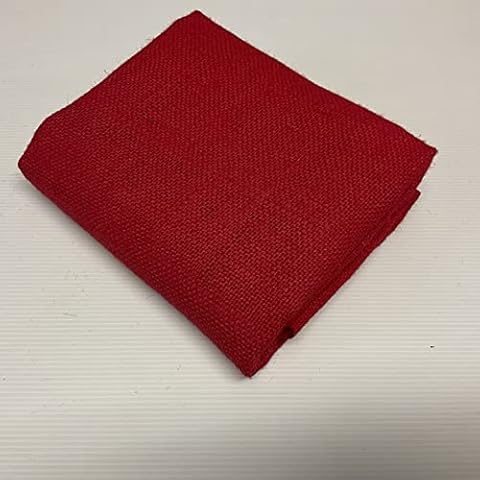 100% Coloured Jute Hessian Craft Ideal for Upholstery Fabric 33 inches Wide Cover