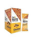 Crunchy Coated Peanuts, 12 Pack - 18 Ounces Assorted Flavors (Cheddar, Sriracha, BBQ, Mango Chili, R