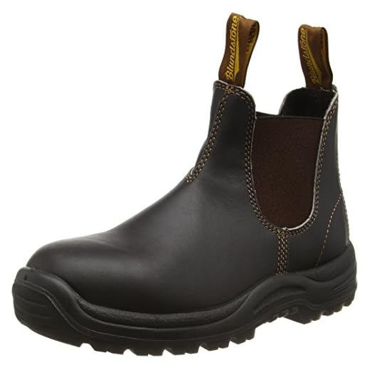 Blundstone Herren Stalen neus cap 192 Sicherheitsstiefel, Braun Stout Brown Stout Brown, 40 EU