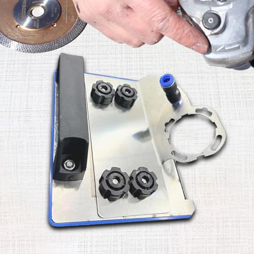 Support de meuleuse d'angle 45 degrés pour découpe de précision du plâtre