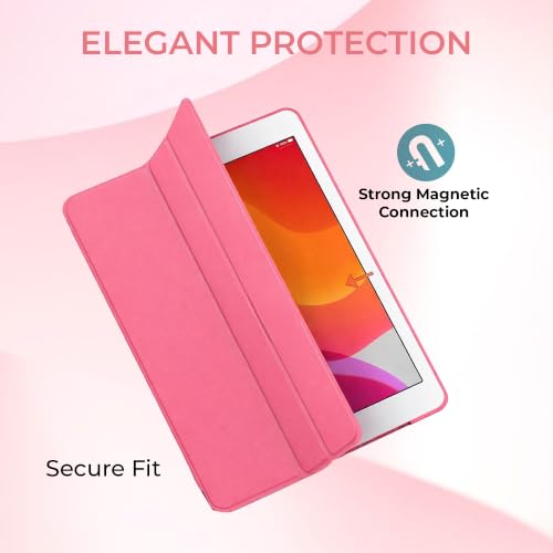 Image of MOCA Case for 10.2 inch iPad 9th 8th 7th Gen 10.2 inch iPads 2021 2020 2019 Launch A2603 A2604 A2605 A2270 A2428 A2429 A2430 A2197 A2198 A2200 Flip Cover (Water Melon, 10.2 inch iPad 9th 8th 7th Gen)