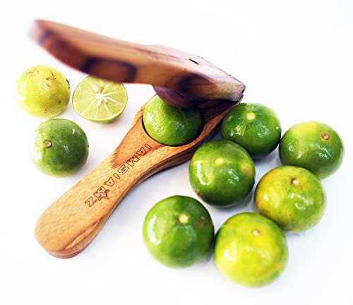 Presse-agrumes manuel en bois pour extraire le jus de citron – Image 5