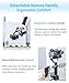 FeiyuTech SCORP Mini 3 Pro [Kit] AI Tracking Camera Stabilizer with Bag+Fill Light+Extension Pole, Detachable Remote Handle, 4.4lbs Payload All in One Gimbal Stabilizer for Camera & Smartphone