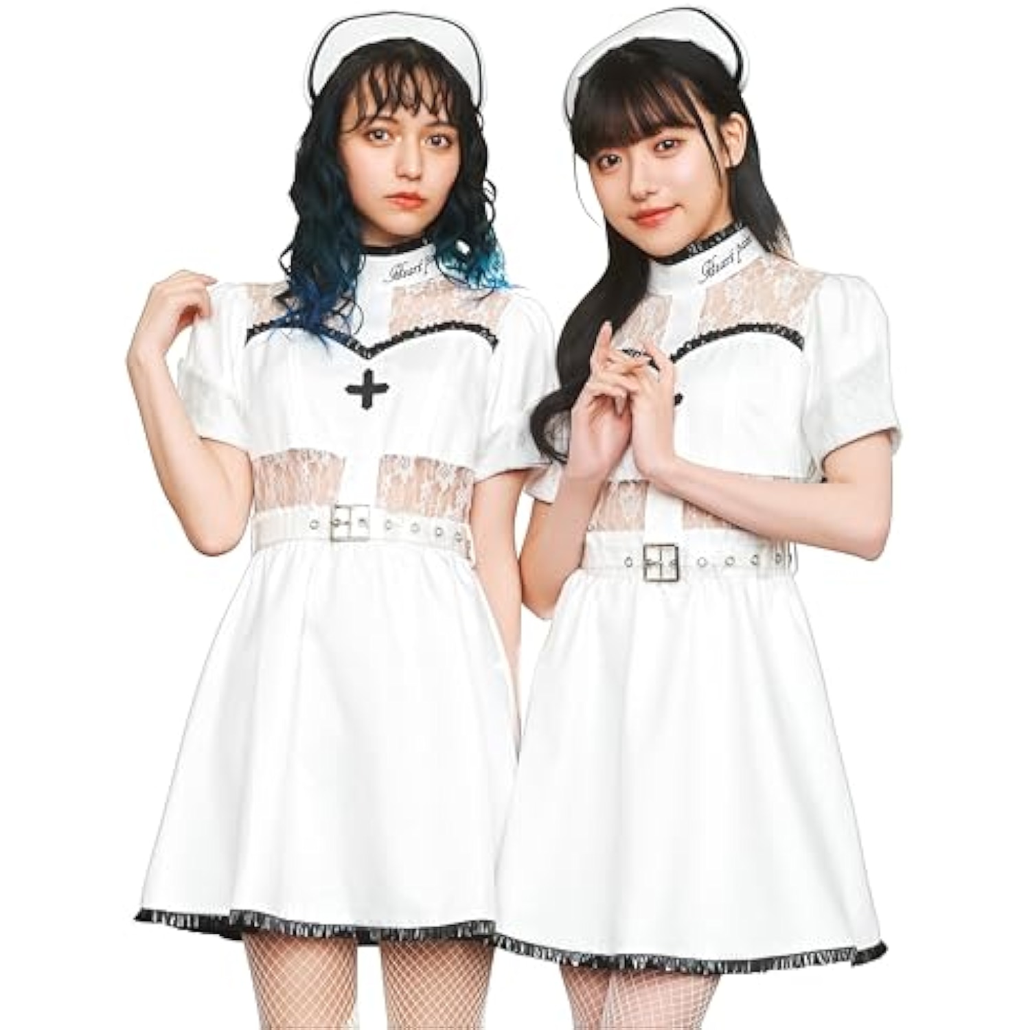 クリアストーン(Clearstone) Moon Talk コスプレ ハロウィン ハートペインナース レディース ホワイト 詳細画像1