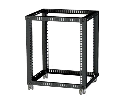 Image of Extreme Machines 19 Inch U Rack Mount Server Frame (12U Open Frame Floormount)