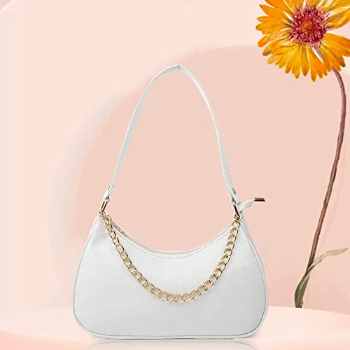 Buy ANESHA small Leather Shoulder Crossbody Bag Zipper Hobo Handbags