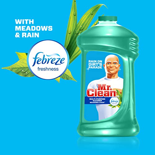 Mr. Clean With Febreze Meadows And Rain Multi-Surface Cleaner, 45 Fl Oz, Pack Of 1 #TOP1