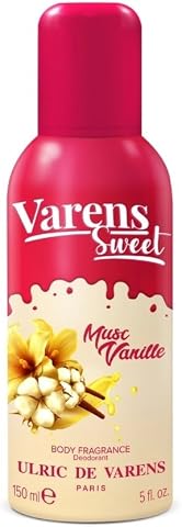 Ulric De Varens Sweet Musc Vanille Body Fragrance Deodorant for Women 150 ml