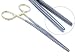 Gold Handle Carmalt Artery Forceps Straight 6.25