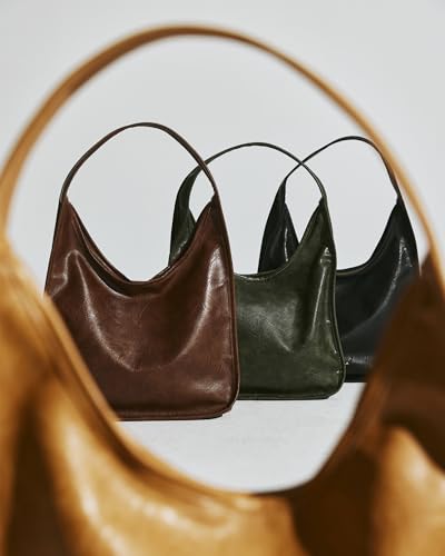 Image of NEWBELLA Hobo Purse, PU Leather Shoulder Bag, Tote Handbag for Work and Travel