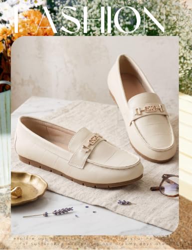 Image of Women's Loafer Shoes Leisure Slip On Work Shoes Comfort Walking Flats