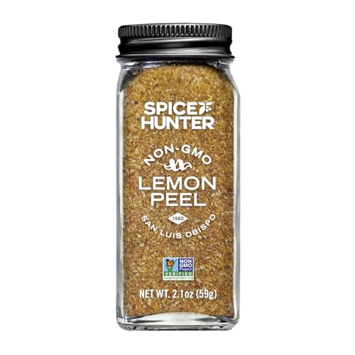 Spice Hunter Grated Lemon Peel, 2.1 Ounce (Pack of 6)