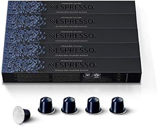 Nespresso Capsules OriginalLine, Kazaar Intenso, Dark Roast Coffee, 50 Count Coffee Pods, Brews 1.35oz