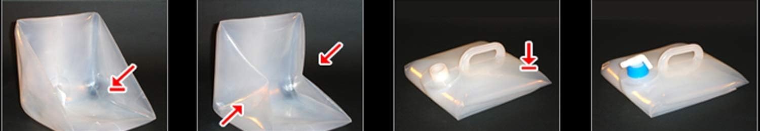 Depósito de agua portátil, recipiente de agua con grifo, portador de agua portátil plegable para acampar con grifo, tanque de agua para coche, jarra de agua, cubo, almacenamiento para caravana,