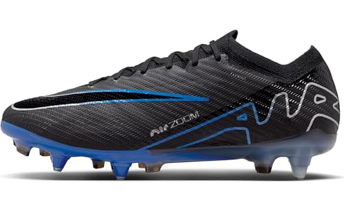 NIKE Men's Soccer Low, Black Chrome Hyper Royal, 7