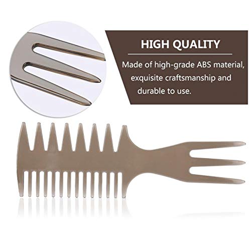 Men Styling Comb, Wide Tooth Comb, Professional Hair Comb Styling Men Wide Teeth Oil Head Comb Barber Hairstylist Comb Hairdressing Tool For Salon And Home Use(#2) #TOP4