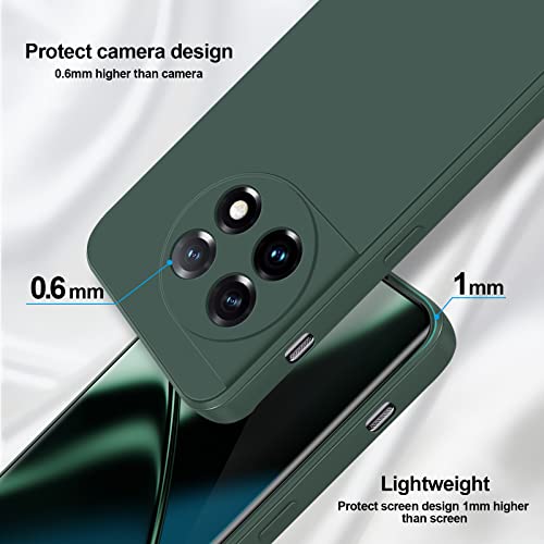 GiiYoon Case Compatible with Oneplus 11, Silky-Soft Touch Full-Body Protective Phone Silicone Case - Image 3
