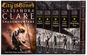 Cassandra Clare The Mortal Instruments A Shadowhunters Collection 7 Books Set Bones, Ashes, Glass, Fallen Angels, Lost Souls, Heavenly Fire + The Shadowhunters Codex