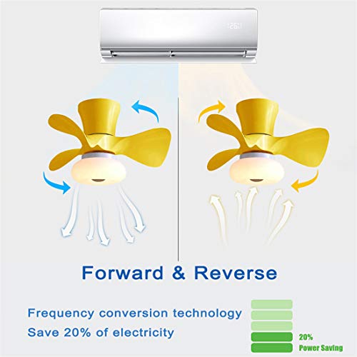 Ventilateur de plafond enfant 6 vitesses LED variable télécommande 55cm - 4