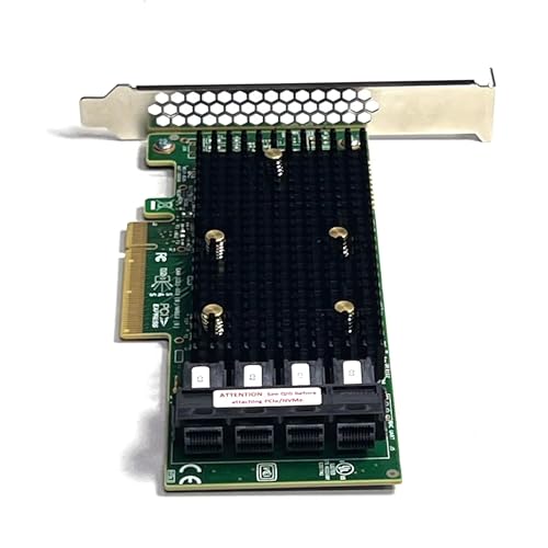 for LSI 9400-16i HBA Card 05-50008-00 12Gbps SAS SATA PCIe NVME RAID Card 16 Port Tri-Mode Storage Adapters Controller