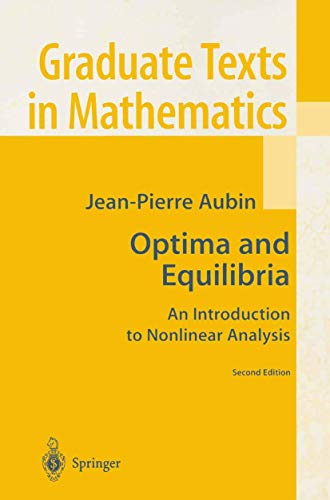 Optima and Equilibria: An Introduction to Nonlinear Analysis