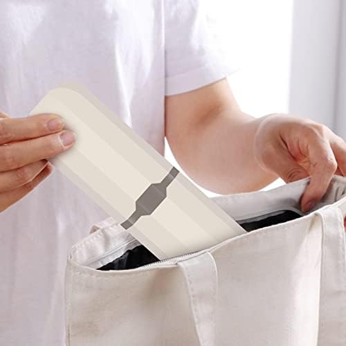 Skycase Portable Cutlery Storage Box, 2Pcs Travel Knife Fork Spoon Holder Tableware Storage Box, Food Grade PP Cutlery Storage BoxWhite