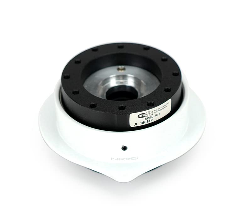 Amazon | NRG Innovations NRG-SRK-143BK-WT ステアリングホイール