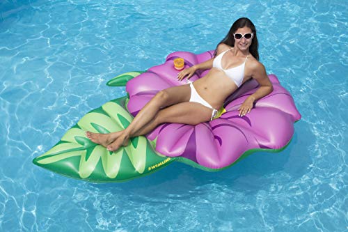 Swimline Inflatable Hibiscus Flower Pool Float Purple, 70" #TOP3