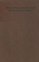 Biographical Dictionary of Republican China 0231089589 Book Cover