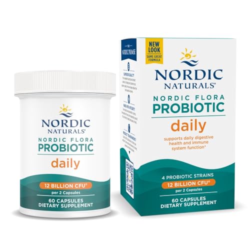 Nordic Naturals Nordic Flora Probiotic Daily, Immune Support - 60 Count - image 1